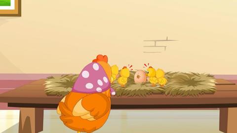 不想出壳的小鸡