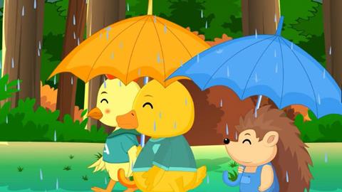 下雨啦