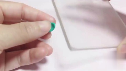 粘土-漂亮的小树叶