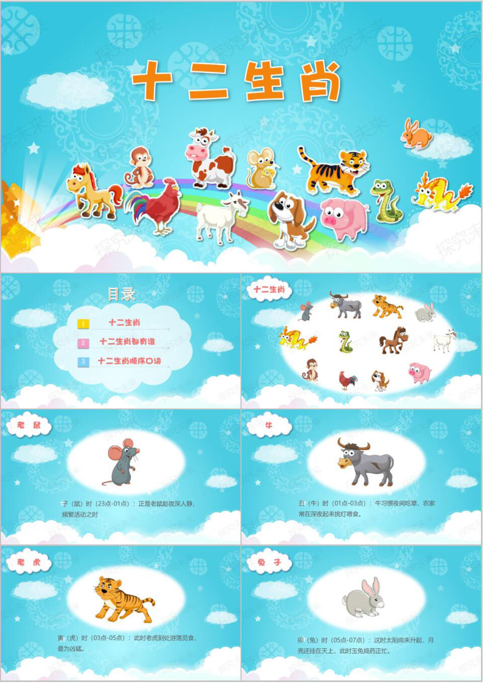 科学-十二生肖
