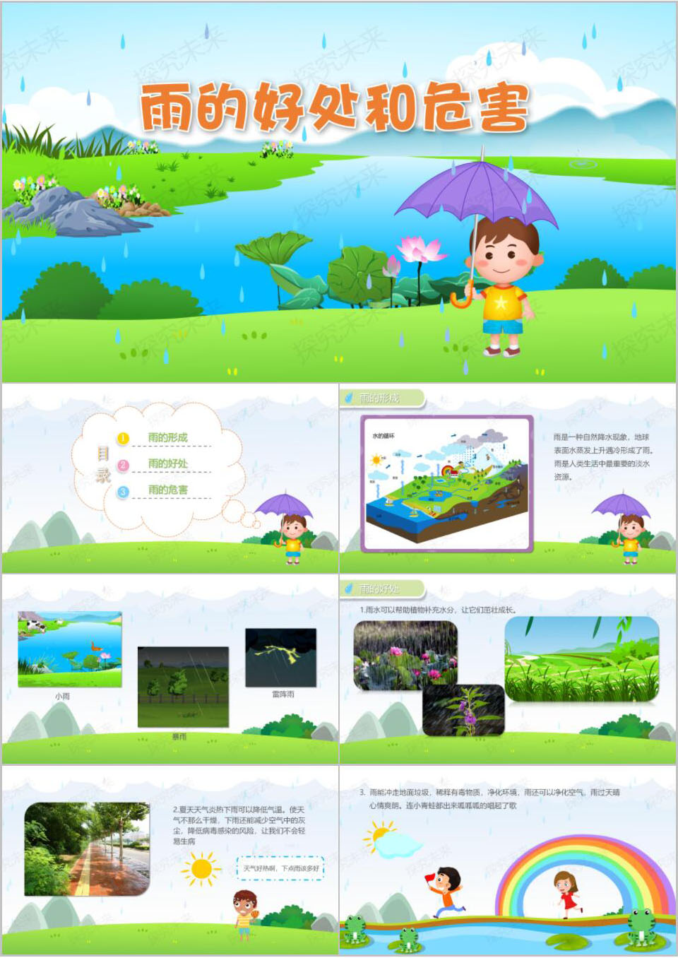 科学-雨的好处和危害