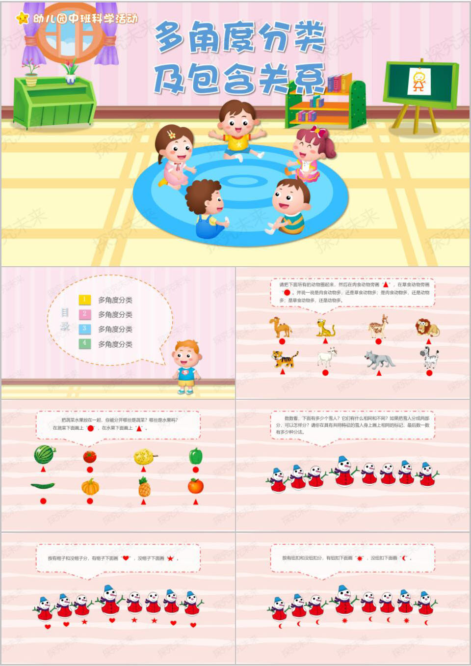 科学-多角度分类及包含关系