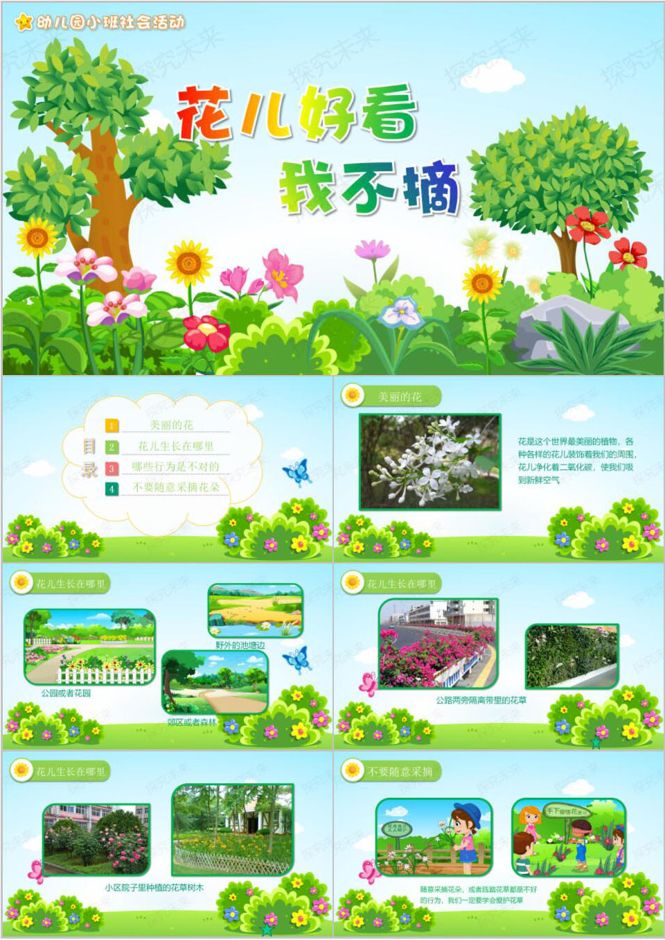 社会-花儿好看我不摘